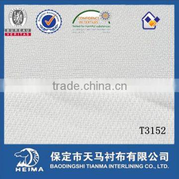 Weft Insert Interlining Fabric Stretch Fusible Interlining 8113