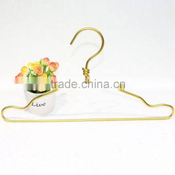 Elegant aluminum wire clothes hanger/metal hanger for clothes