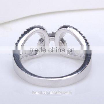Latest Gold Finger Ring Designs for Girls Fashion Sterling Silver Ring photo-5