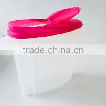 PP plastic kitchen plastic container box clear plastic storage box with lid