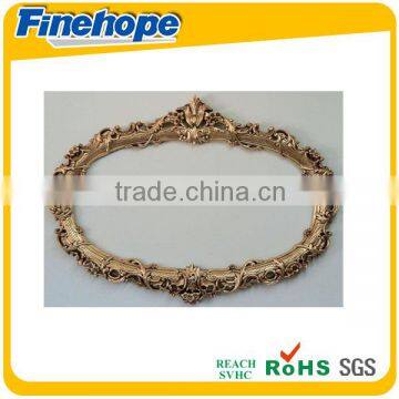 classic decorative oval mirror frame