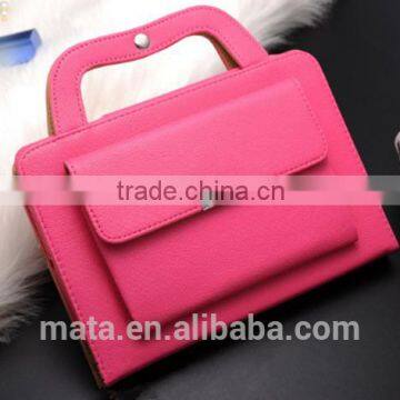 2016 Handbag Mini PU Leather Case For Ipad
