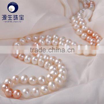 real freshwater natural pearl necklace women long designs for wholesale