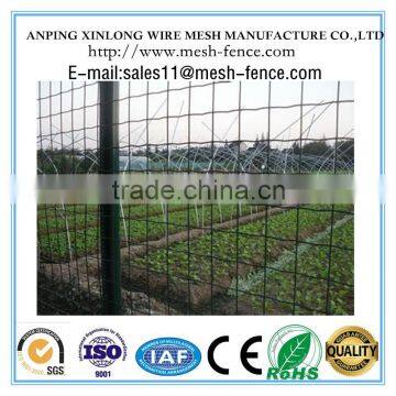 Widely used galvanized euro fence/cheap garden fence/holland wire mesh fence