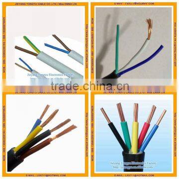 PVC Insulation Power Cable RVV Cable