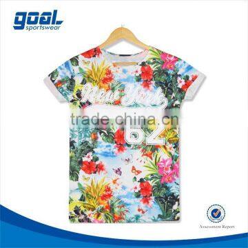 Wholesale cheap no minimum recycled polyester t-shirt