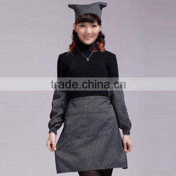 new design eco-friendly polyester apron hot sale uniform apron with top quality