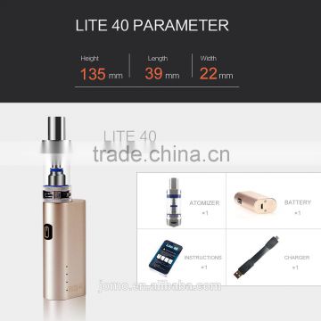 Alibaba UK USA bestseller e cigarette mod Jomo Lite 40 Lite 65 Lite 65 pro mini box mod vaporizer.