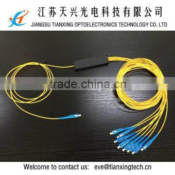 8 way SC/UPC box type passive optical splitter