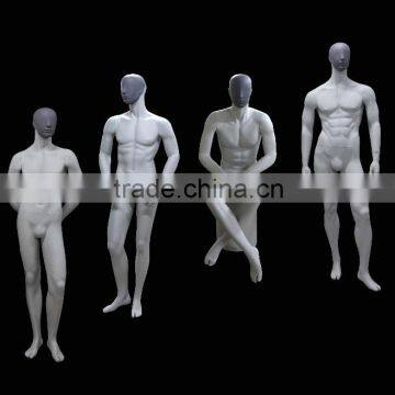 New Fashion Male Mannequin Face Replacement