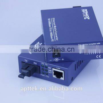 BIDI single mode single fiber wdm media converter