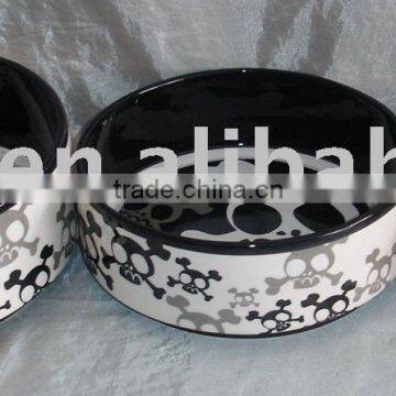 ceramic pet bowl