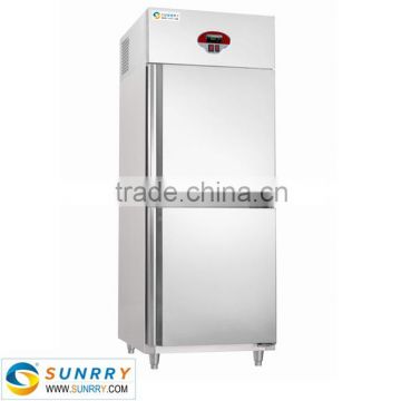 Supermarket double door restaurant refrigerator for vegetable and fruits