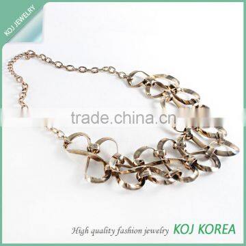 KN-175 Vintage Metal Chain Necklace