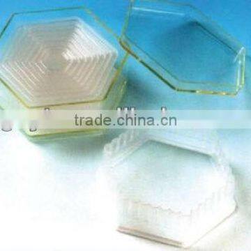 9pcs Transparent Custom Plastic Cookie Cutter