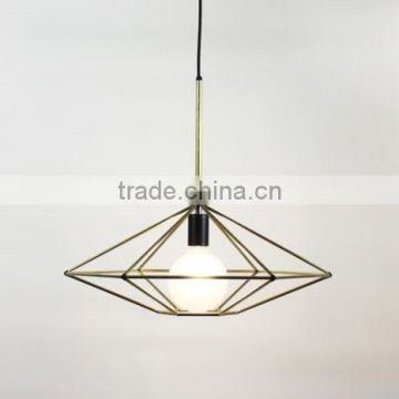 restaurant decorative iron hanging light fixtures