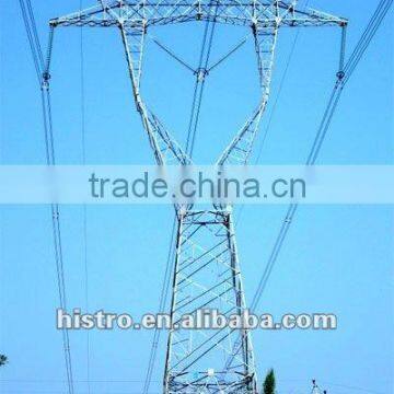 Histro Galvanized Transmission Power Tower