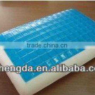 Cool gel memory foam pillow