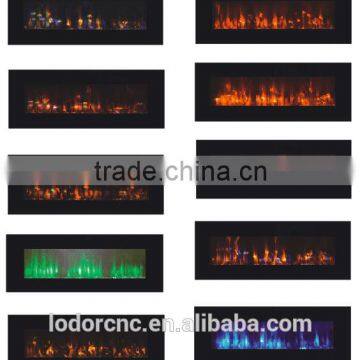 Wall Mounted White Corner Electric Fireplace Heater photo-5