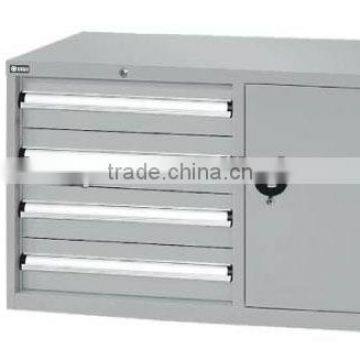 EA-274steel metal top and bottom rollaway tool box mechanics storage cabinet chest