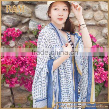 Best Prices Latest Woven Scarf With Tassels Women Scarves for Mother's Day photo-4