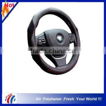 2015 new design fashion heated steering wheel cover