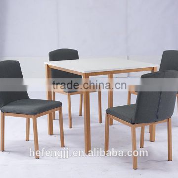 Modern home dining durniture table with 4 seater designs