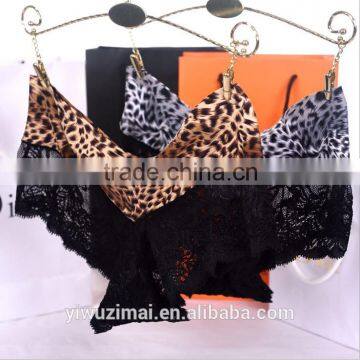 LEOPARD VERY SEXY CHEEKY PANTY THONG LACE Pantie Underwear