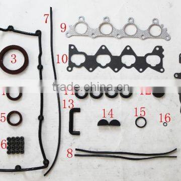 Auto spare parts 20910-26L00 G4EE engine cylinder head set