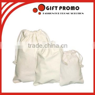 Promotional Recycling Cotton Drawstring Bag