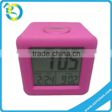 Wholesale Fashion fun shape fancy kid date and time antique desk clock