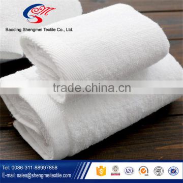 2016 hot sale and high grade Jacquard white bath towel