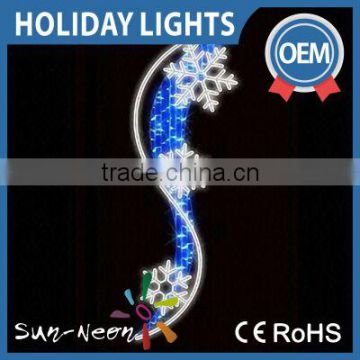 Large Size Outdoor Led Street Motif Light For Christmas Decor Led Rope Lights Motif