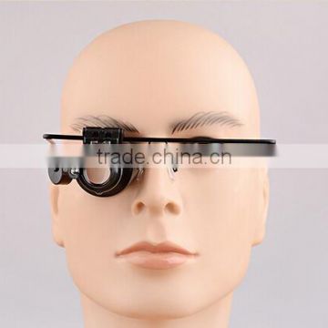 High quality Optical lens 2 LED Eye glasses material jewelry loupes and magnifiers