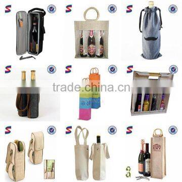 Printable Wine Bag 6 Bottle Non-Woven Wine Tote Bag