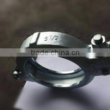 concrete pump pipe joint clamp rubber hose clamp
