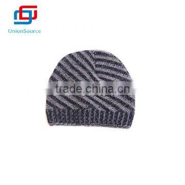 Twill Pattern Knitted Hat for Winter