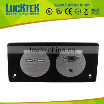 Hotel High Quality Wall Socket With Usb Port photo-1