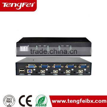 Tengfei 4 Port USB 2.0 KVM VGA/SVGA Switch