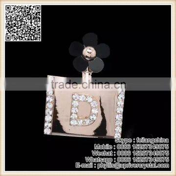 Top Sale Luxury Crystal Perfume On Grades Brooch For Man Suit