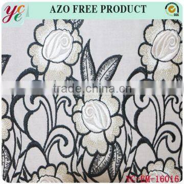 New Style Vintage Patten Rayon Fabric With Cutwork Embroidery photo-3