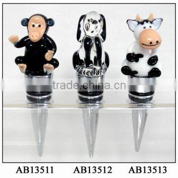 sorts of animal-shaped bottle stopper