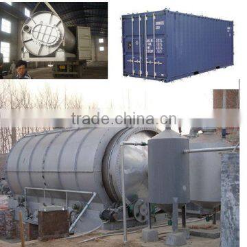 High Oil Yield Waste Tire to Oil Decomposition Equipment