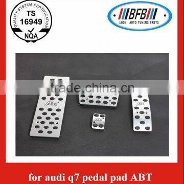 2006-2013 car stainless steel pedal pad for audi q7