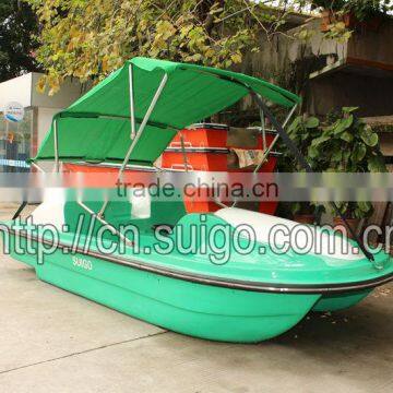 Pedal Boat/Leisure Boat/Tourist Boat/Fiberglass Boats photo-4