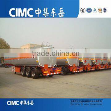 CIMC Stainless Steel Chemical Liquid Transport Tank Semi Trailer photo-3