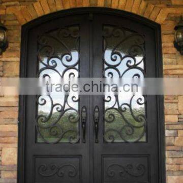 Luxury wrought iron entry gate Manufacturer High-quality