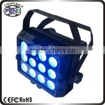 Rechargeable Battery Power IP65 12pcs 6in1 Wireless Dmx Outdoor Waterproof Led Par Light