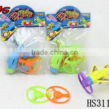 promotional non-toxic gun toys flying saucer