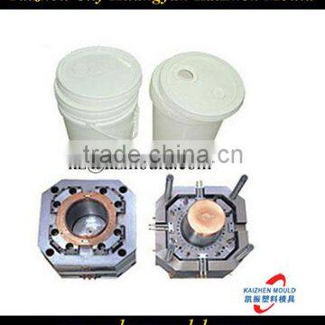 Plastic injection paint bucket molds in Huangyan